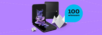 Win de opvouwbare Samsung Galaxy Z Flip 3!