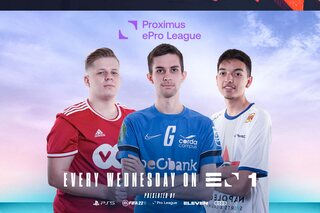 Proximus ePro League : clap de fin pour la saison régulière