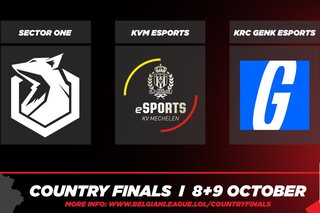 Belgian League : de Country Finals komen eraan!