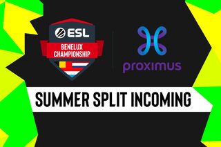 Inschrijvingen voor de ESL Benelux Proximus Championship Summer Split zijn geopend