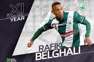 D1B - Notre 11 de la saison - ARRIERE DROIT : Rafik Belghali (Lommel)