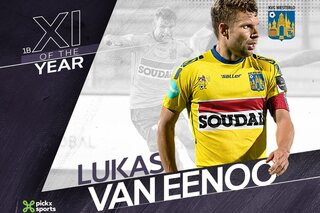 D1B - Notre 11 de la saison - MEDIAN AXIAL (2): Lukas Van Eeno (Westerlo)