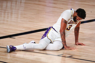 Anthony Davis, de topper van de Lakers sukkelt met zijn gezondheid