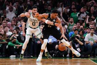 Première balle de match pour les Bucks face aux Celtics