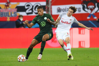 Aster Vranckx joue avec Wolfsburg contre Salzbourg