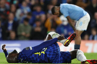 Romelu Lukaku blessé contre Malmo en Ligue des champions