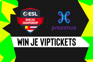 Maak kans op viptickets voor de finale van het ESL Proximus Benelux Championship - Wedstrijdreglement