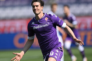 Dušan Vlahovic is de nieuwste sensatie bij Fiorentina