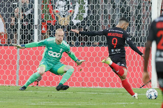 Arnaud Bodart s'est à nouveau mué en héros du Standard lors du derby liégeois