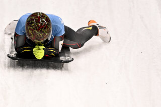 Skeletoni Kim Meylemans strandt op achttiende plaats op Olympische Winterspelen