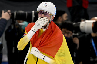 Bart Swings schrijft met gouden medaille Belgische geschiedenis op de Olympische Winterspelen