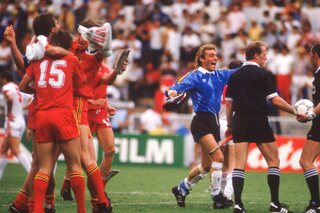 Jacky Munaron Diables Rouges Coupe du Monde 1986