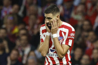 Yannick Carrasco had Atlético's held kunnen zijn in een knotsgekke wedstrijd