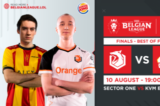 Finale Belgian League : KVM Esports renversera-t-il le champion Sector One ?