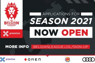 Belgian League 2021: de inschrijvingen zijn open