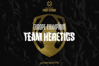 First Strike Europe : Team Heretics rafle la mise