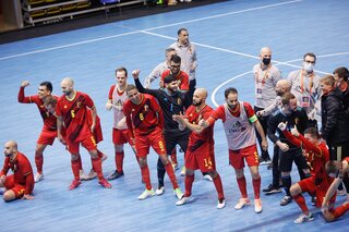 Qualifications Mondial 2024 de futsal - La Belgique revient trois fois au score et prend un point en Serbie