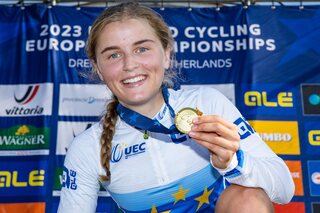 EK wielrennen - Moors pakt als eerste Belgische ooit Europese juniorestitel: "Alles komt heel snel"