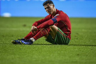 Cristiano Ronaldo en barrages de la Coupe du monde avec le Portugal