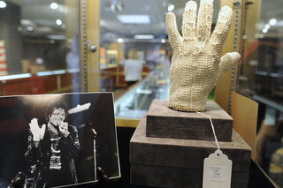 Handschoen van Michael Jackson