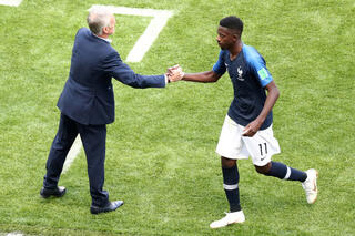 Ousmane Dembélé werd opgeroepen door Didier Deschamps.