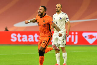Memphis Depay aura la charge de porter les Pays-Bas à l'Euro 2020