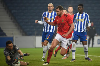 Benfica staat onder zware druk tegen FC Porto
