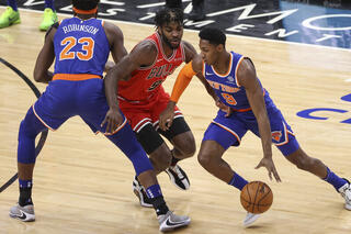 De wedstrijd New York Knicks - Portland Blazers wordt aanstaande zaterdag om 19.00 uur uitgezonden op Eleven Sports 2, beschikbaar in het All Sports-pakket van Proximus Pickx.