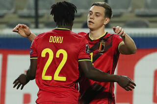 Leandro Trossard et Jérémy Doku seront-ils  à l'Euro 2021 avec les Diables rouges?