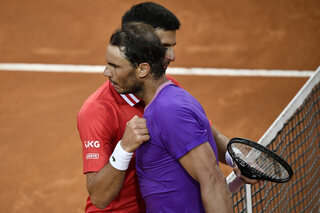 Rafael Nadal et Novak Djokovic en demi-finale de Roland-Garros