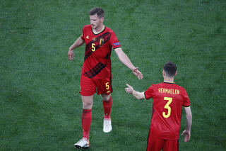 Thomas Vermaelen Jan Vertonghen Belgique Diables Rouges