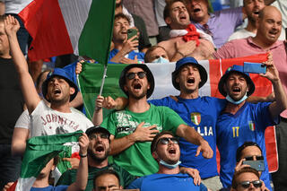 Supporters italiens euro 2020