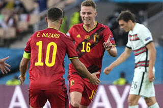 Eden et Thorgan Hazard ont sorti un grand match contre le Portugal.