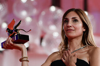 Audrey Diwan reçoit le Lion d'Or à la 78e édition de la Mostra de Venise