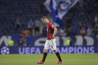 Alexis Saelemaekers et le Milan AC en difficulté en Ligue des champions contre Porto