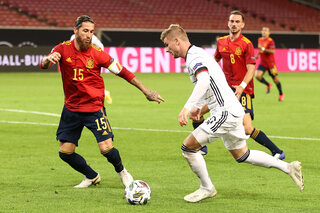 Sergio Ramos prolongation de contrat Espagne-Allemagne Ligue des Nations