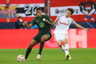Aster Vranckx joue avec Wolfsburg contre Salzbourg
