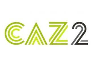 Het logo van het nieuwe CAZ 2