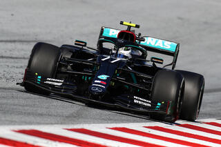 Bottas Mercedes GP de Styrie d'Autriche vainqueur Formule 1