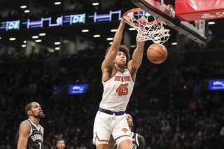 Jericho Sims New York Knicks