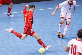België staat voor een belangrijke match tegen Montenegro.