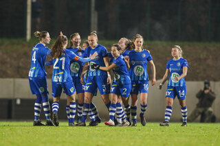 Le KAA Gent Ladies affrontent le Club YLA en Scooore Super League