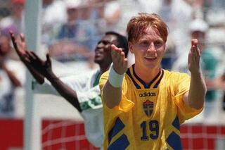One day one goal: Kennet Andersson verbijstert Brazilië op het WK 1994
