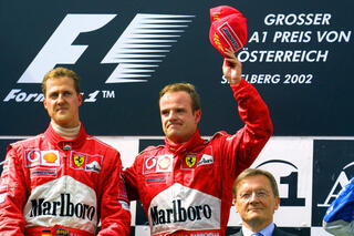 Rubens Barrichello Ferrari Schumacher