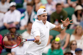 John Isner Wimbledon aces record