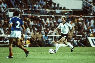 Karl-Heinze Rummenigge France Allemagne Coupe du Monde 1982