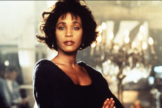 Whitney Houston dans le film 'Bodyguard' en 1992