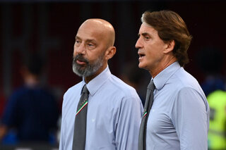 Roberto Mancini and Gianluca Vialli