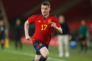 Sergio Gomez avec l'Espagne à l'Euro U21