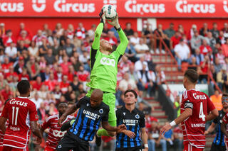 Arnaud Bodart contre le Club de Bruges